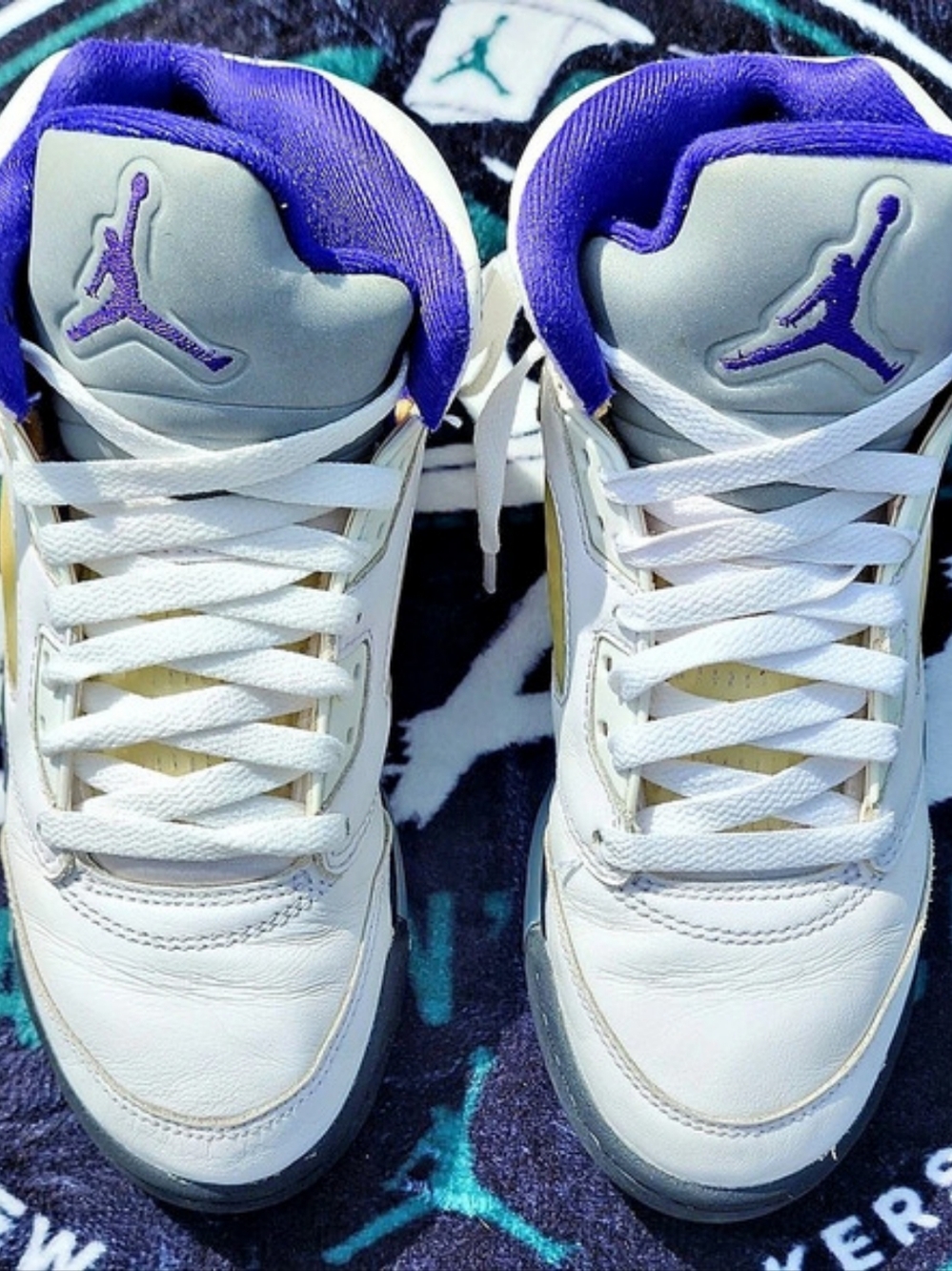 Jordan Retro 5 "Dark IRIS" US 4.5